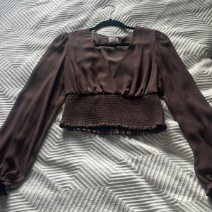 Purple Aritzia top. Wilfred, size M.